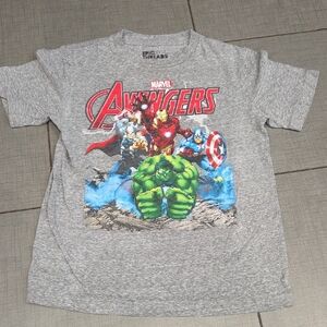 Marvel Avengers Gray Graphic Tee